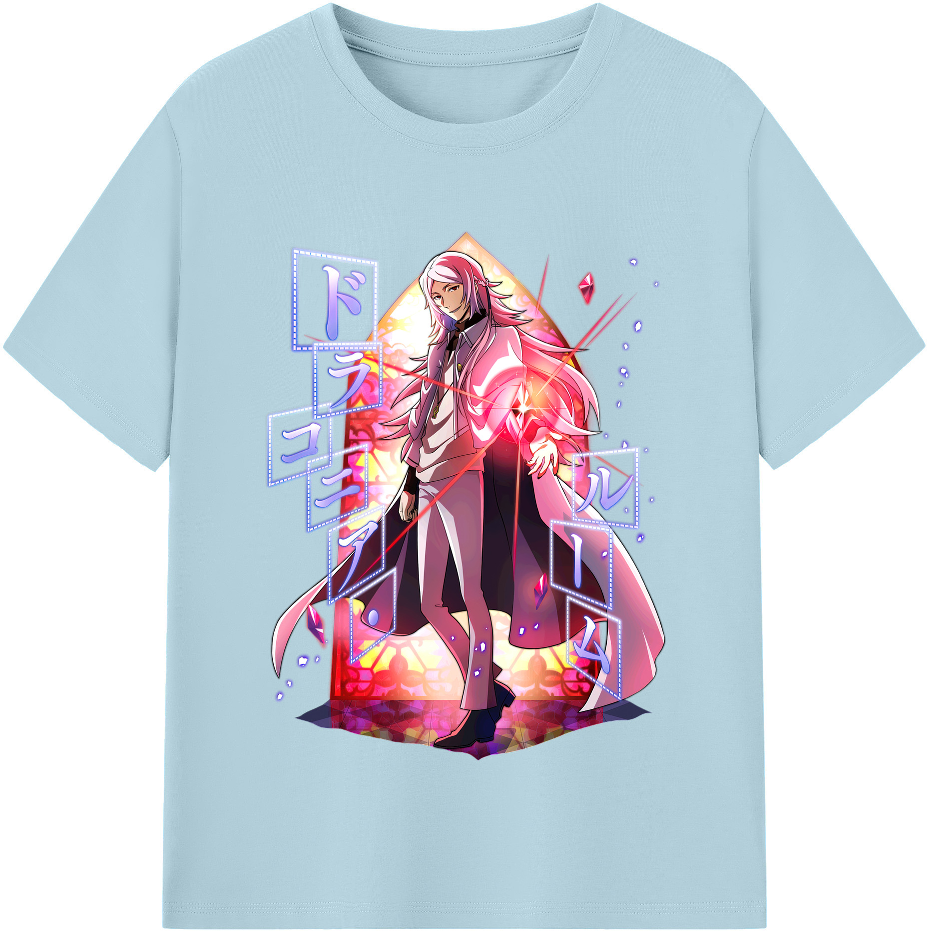 （画像用） 文豪ストレイドッグス Bungo Stray Dogs 綿100％半袖Tシャツ（フロントプリント）